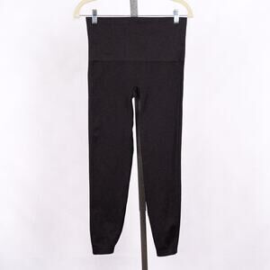 Spanx Sara Blakely Classic Women's Basic Leggings SZ XL Black Stretch Shapewear
